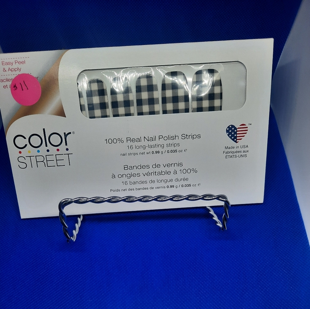 Plaid About You Color Street Nail Strips